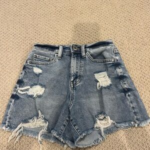 super high rise 90’s boyfriend short